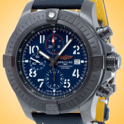 Breitling Super Avenger Chronograph 48 Night Mission Automatic DLC-coated Titanium Men’s Watch V13375101C1X2