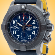 Breitling Super Avenger Chronograph 48 Night Mission Automatic DLC-coated Titanium Mens Watch V13375101C1X2