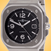Bell & Ross Black Dial Automatic Stainless Steel Mens Watch BR05A-BL-ST/SST