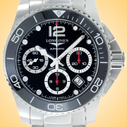  Longines HydroConquest 41 mm Automatic Chronograph Stainless Steel Mens Watch L3.783.4.56.6